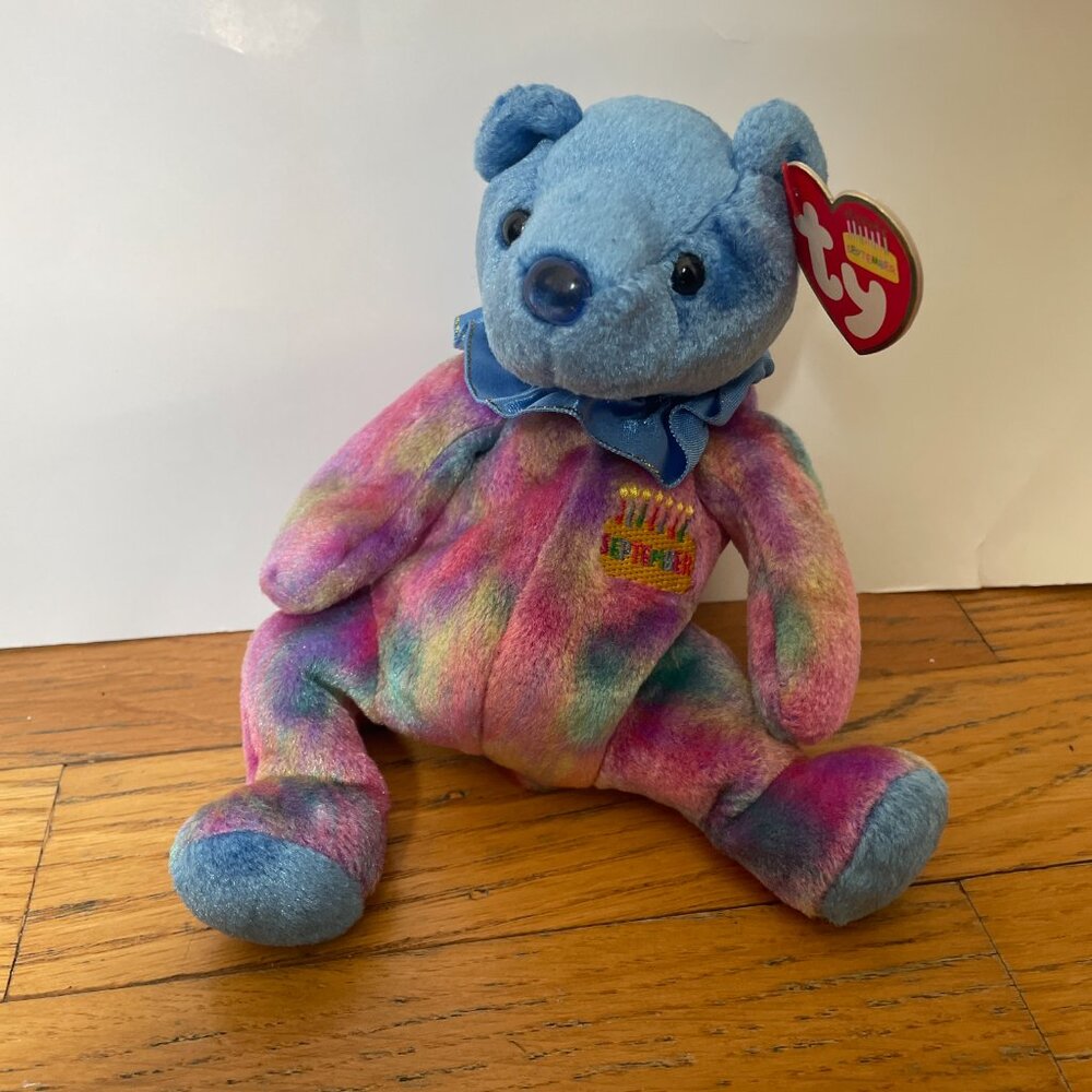 Ty Beanie Baby September the Birthday Bear